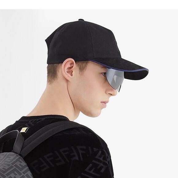 NWT Fendi Eyecap shield sunglasses with hat $670 - Picture 9 of 9